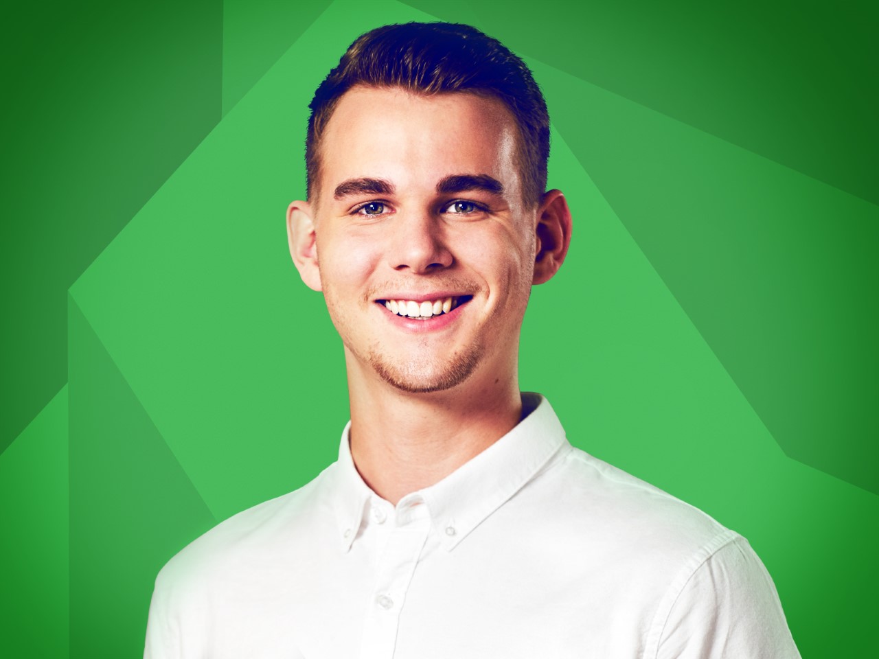 Johannes ist Auszubildender bei der Deutschen Bank.