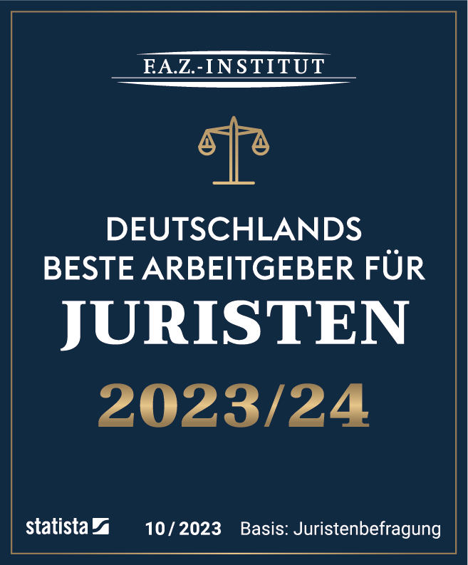 Deutschlands beste Arbeitgeber für Juristen